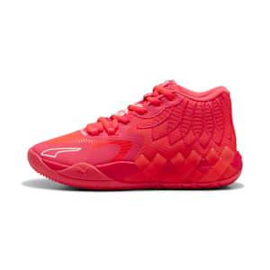 PUMA x LAMELO BALL MB.01 "Breast Cancer Awareness" Big Kids' Basketball Shoes, Pink Alert, extralarge